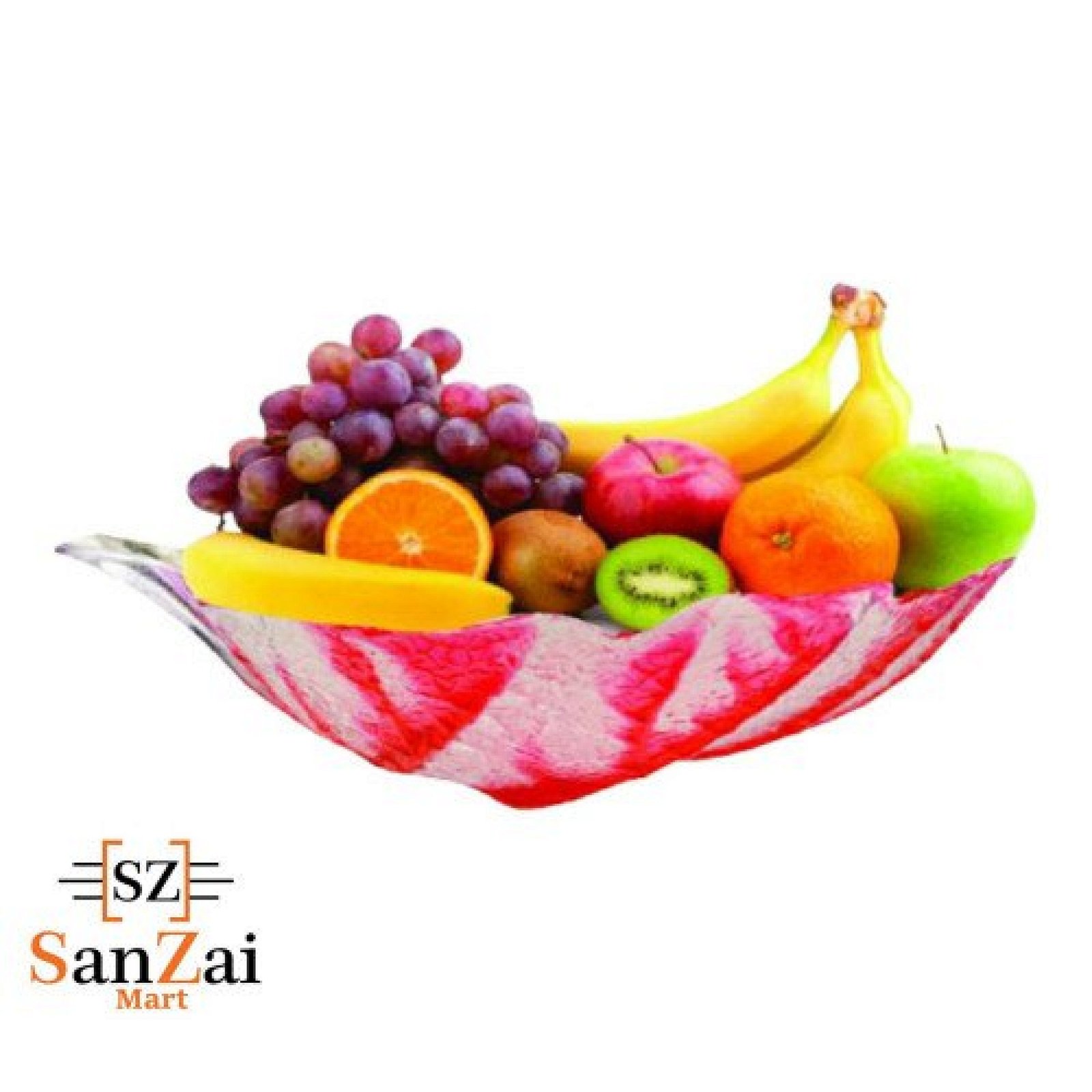 Large Crystal Glass Betel Leaf Shape Fruit Bowl Creative for Home Hotel Restaurant Snacks Afternoon Tea Fruit Basket