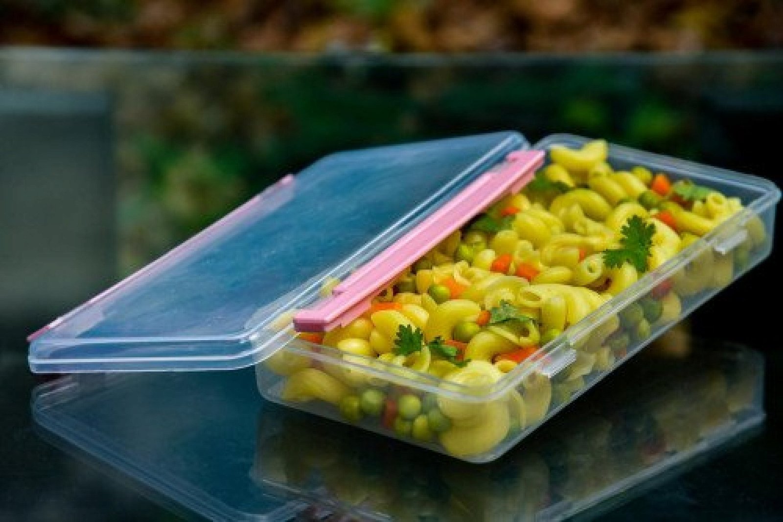 1 Grid Airtight Freezer Box With Lid & Lock | Clear Storage Box | Frozen Food Fruit Organizer