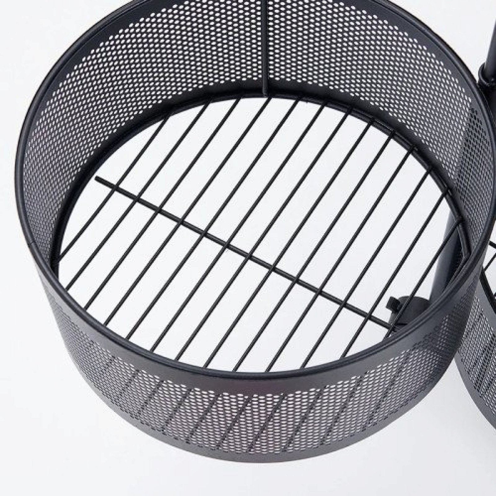 5 Tier Round Basket 360-Degree Rotating Moveable Vegetable & Fruit Organizer Rack for Kitchen Storage Baskets