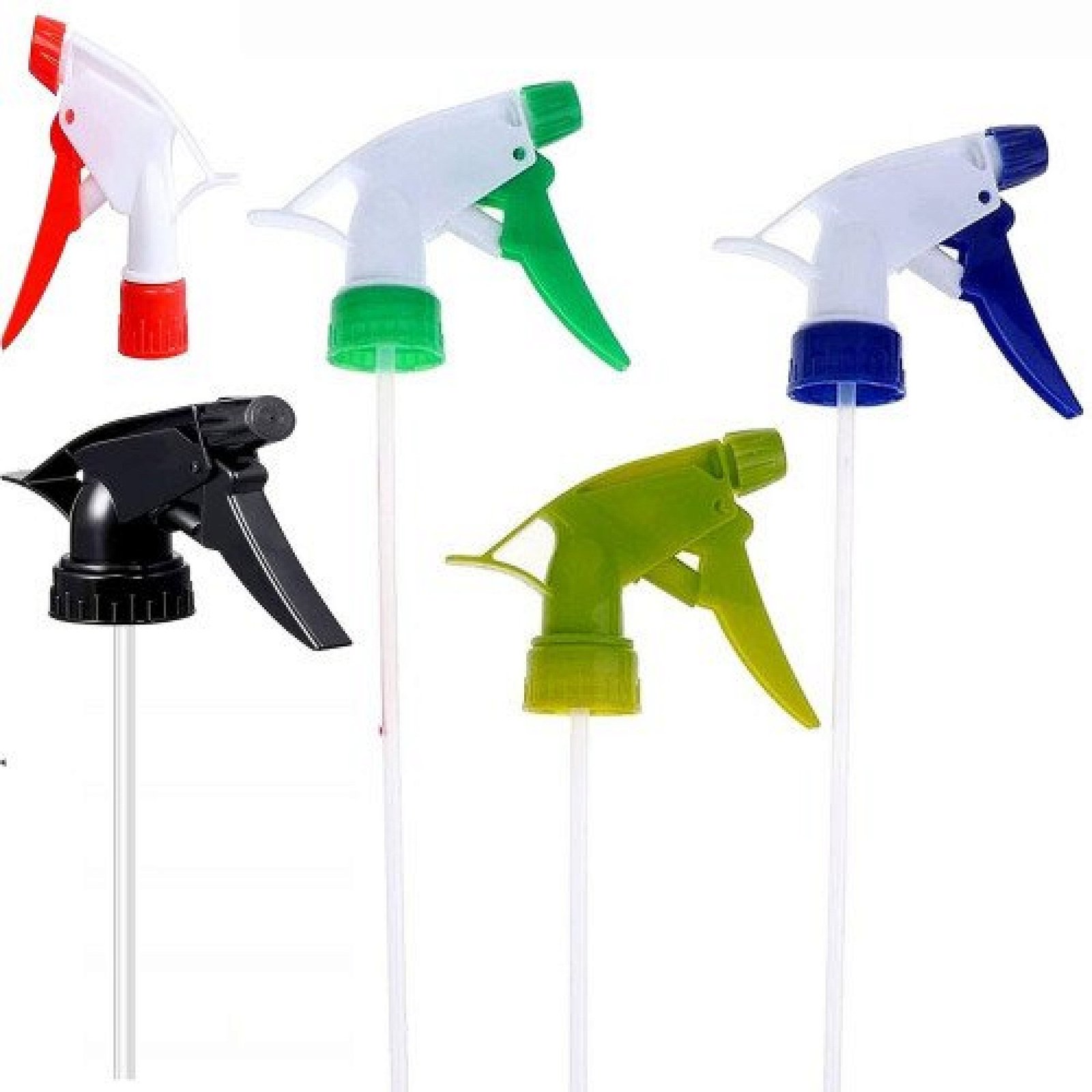 Pack Of 3 Plastic Trigger Spray Gun Sprayer Bottle Nozzle Head For Home Salon & Garden